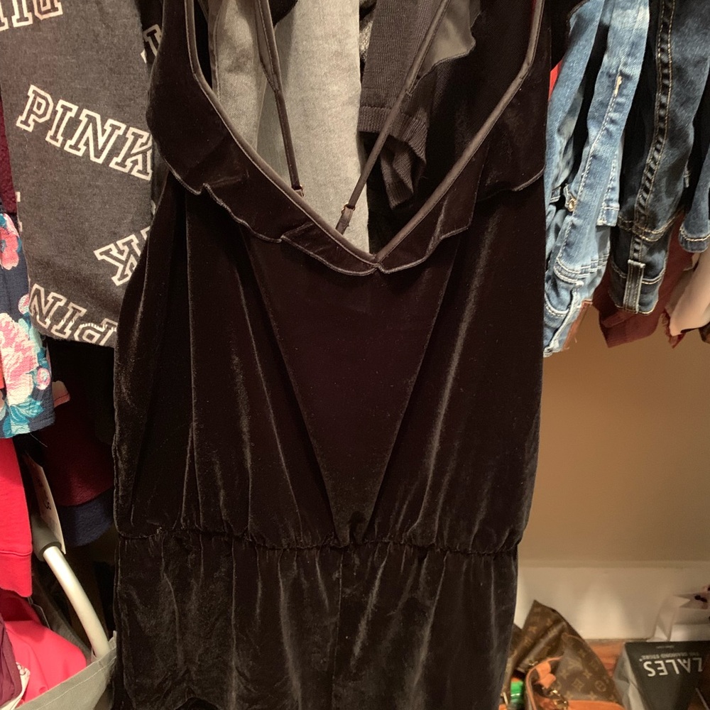 VS velvet romper size L